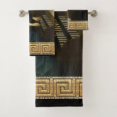 Ensemble de serviettes de toilette de la dame de H (En situation)