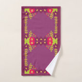 Ensemble de serviettes de toilette de la salle de (Serviette à main)