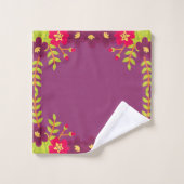 Ensemble de serviettes de toilette de la salle de (Gant de toilette)