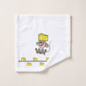 Ensemble de serviettes de toilette de la salle de  (Gant de toilette)