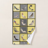 Ensemble de serviettes de toilette High Heels Coll (Serviette à main)
