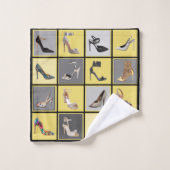 Ensemble de serviettes de toilette High Heels Coll (Gant de toilette)