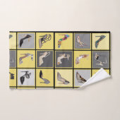 Ensemble de serviettes de toilette High Heels Coll (Serviette à main)