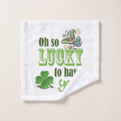 Ensemble de serviettes de toilette St. Patrick's D (Gant de toilette)