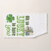 Ensemble de serviettes de toilette St. Patrick's D (Serviette à main)