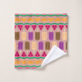 Ensemble de serviettes de toilette Sweets Summer (Gant de toilette)
