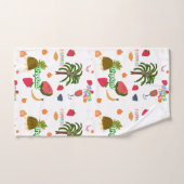 ensemble de serviettes de toilette tropicales (Serviette à main)