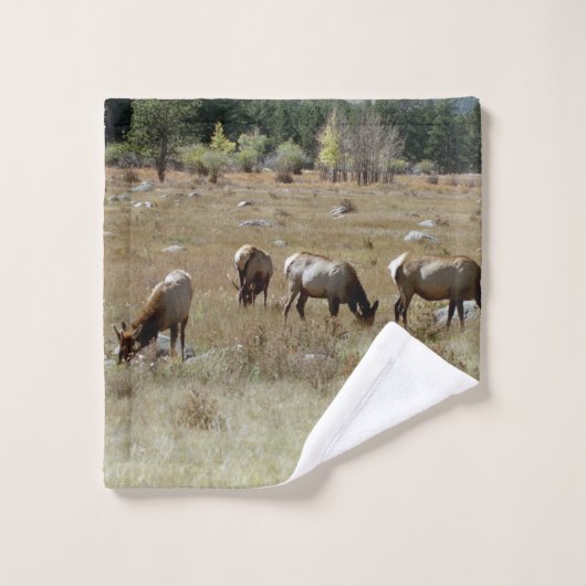 Ensemble de serviettes de wapitis (Gant de toilette)