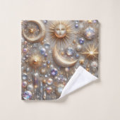 Ensemble de serviettes Diamant Céleste (Gant de toilette)