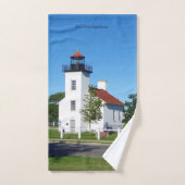 Ensemble de serviettes du phare de Sand Point (Serviette à main)