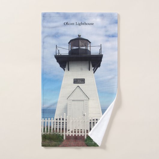 Ensemble de serviettes du phare d'Olcott (Serviette à main)