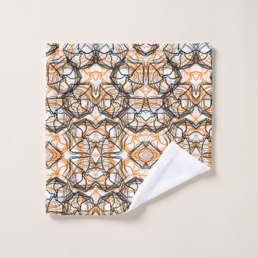 Ensemble de serviettes éffrayant saison Abstrait (Gant de toilette)