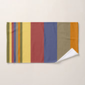 Ensemble de serviettes en bande gras (Serviette à main)