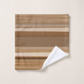 Ensemble de serviettes en chocolat et en caramel (Gant de toilette)