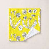 Ensemble de serviettes en Dandelion Neon (Gant de toilette)