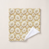 Ensemble de serviettes en géode d'agate de luxe -  (Gant de toilette)