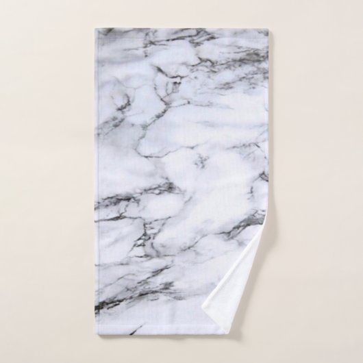 Ensemble de serviettes en marbre (Serviette à main)