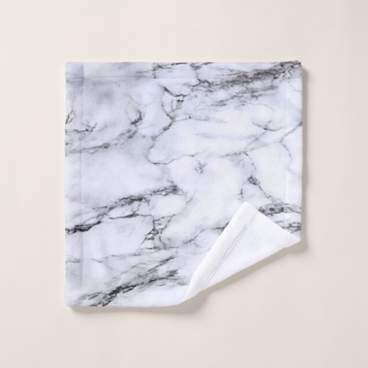 Ensemble de serviettes en marbre (Gant de toilette)