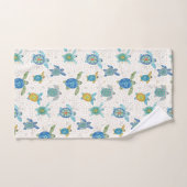 Ensemble de serviettes en mosaïque de course de to (Serviette à main)