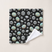 Ensemble de serviettes en opales et diamants de lu (Gant de toilette)