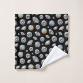 Ensemble de serviettes en opales et diamants de lu (Gant de toilette)