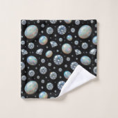 Ensemble de serviettes en opales et diamants de lu (Gant de toilette)
