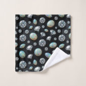 Ensemble de serviettes en opales et diamants de lu (Gant de toilette)