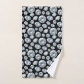 Ensemble de serviettes en pierres précieuses diama (Serviette à main)