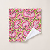 Ensemble de serviettes étonnantes Watermelon (Gant de toilette)