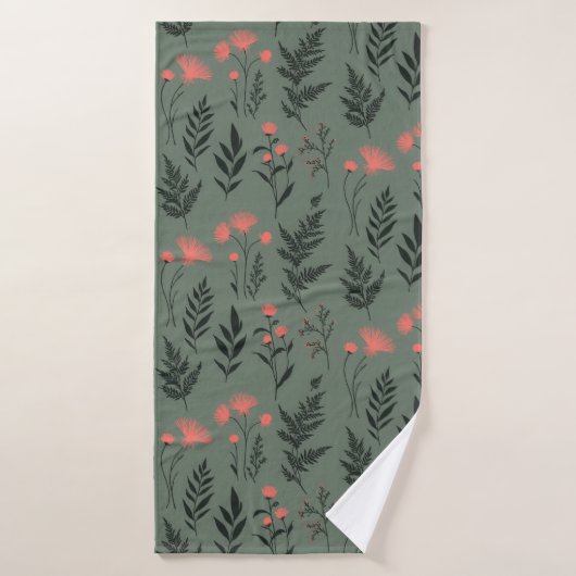 Ensemble de serviettes Fern Dreams (Serviette de bain)