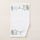 Ensemble de serviettes - Feuille d'été (Serviette à main)