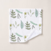 Ensemble de serviettes - Feuille d'été (Gant de toilette)