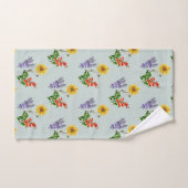 Ensemble de serviettes florales à fleurs sauvages  (Serviette à main)