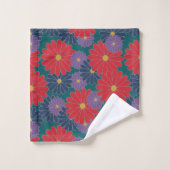 Ensemble de serviettes florales Splashy automnales (Gant de toilette)