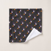 Ensemble de serviettes Gnome Halloween (Gant de toilette)