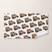 Ensemble de serviettes Gnome Halloween (Serviette à main)