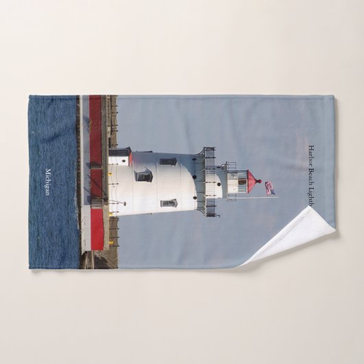 Ensemble de serviettes Harbour Beach Lighthouse (Serviette à main)