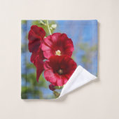 Ensemble de serviettes Hollyhocks (Gant de toilette)
