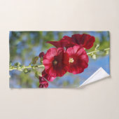 Ensemble de serviettes Hollyhocks (Serviette à main)
