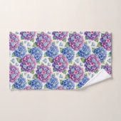 Ensemble de serviettes Hydrangeas et Diamants Chic (Serviette à main)