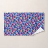Ensemble de serviettes Hydrangeas et Diamants Chic (Serviette à main)