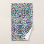 Ensemble de serviettes imprimé léopard en opale de (Serviette à main)