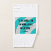 Ensemble de serviettes Inspiration Salle de bain (Serviette à main)