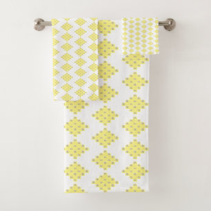Ensemble de serviettes jaune soleil OVERFLOW