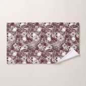 Ensemble de serviettes Jungle Skuls (Serviette à main)