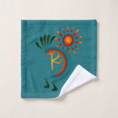 Ensemble de serviettes Kokopelli Sun Southwest Tur (Gant de toilette)