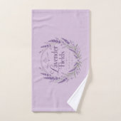 Ensemble de serviettes Lavender Fields (Serviette à main)