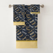 Ensemble de serviettes libellule (En situation)