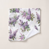 Ensemble de serviettes Lilac Pure Élégance (Gant de toilette)
