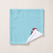 Ensemble de serviettes Manchot de Noël  (Gant de toilette)